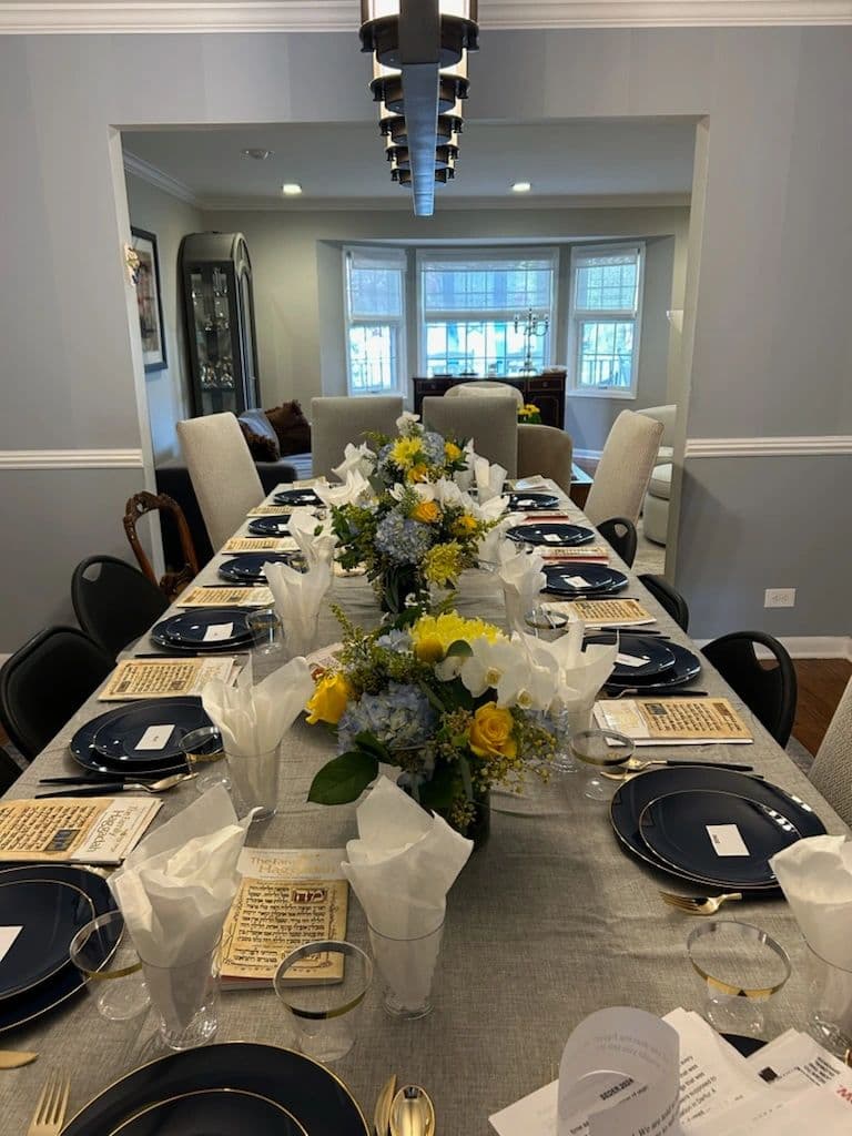 Table setup
